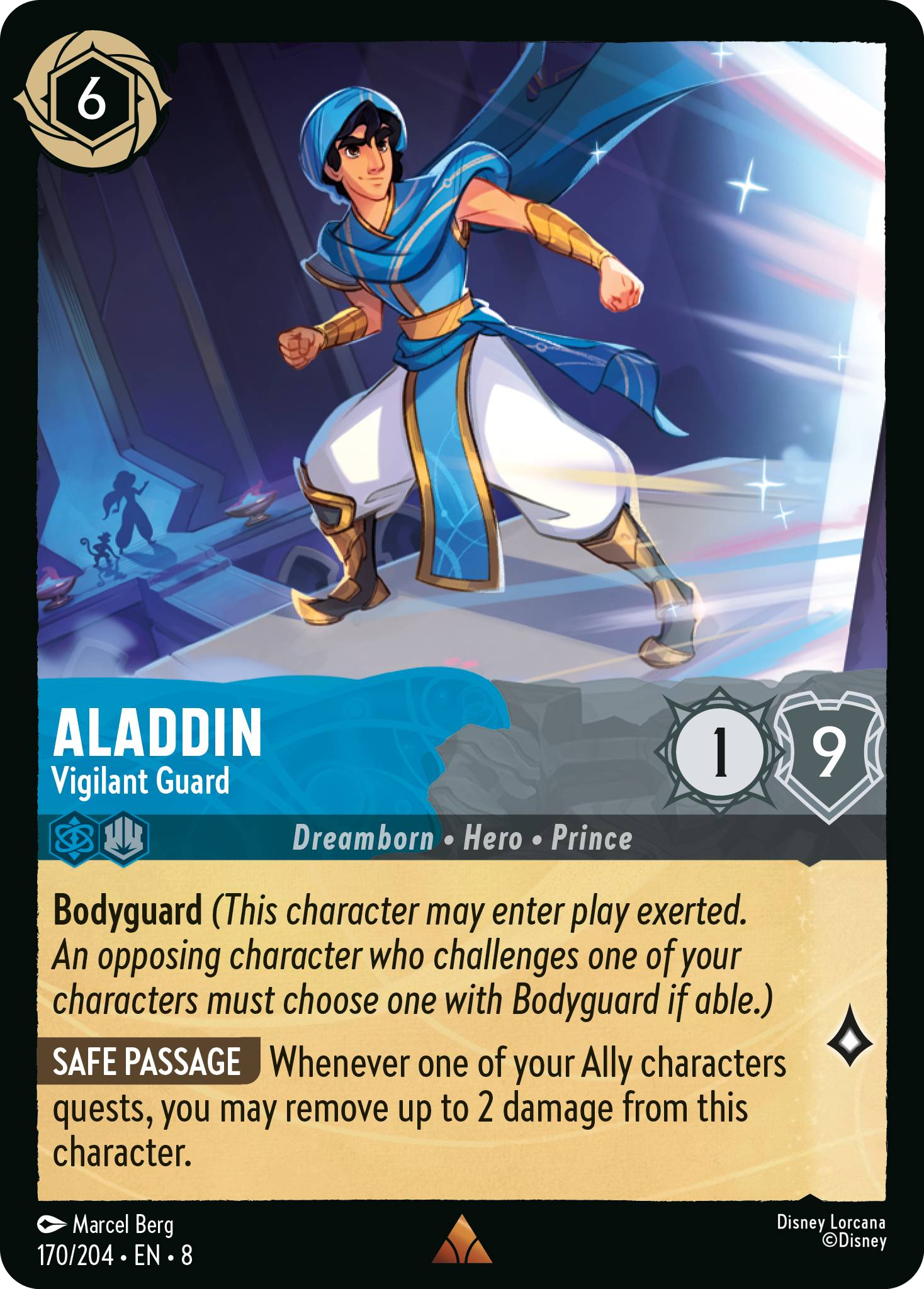 Aladdin - Vigilant Guard (Reign of Jafar - 170/204 ) Rare