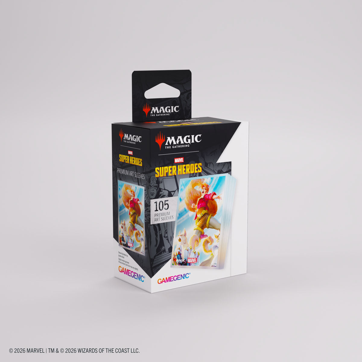 GameGenic: Premium Art Sleeves - MTG: Marvel Super Heroes - Go Nuts!