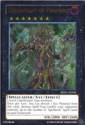 Hierophant of Prophecy (REDU-ED045) Ultimate Rare - Near Mint 1st Edition