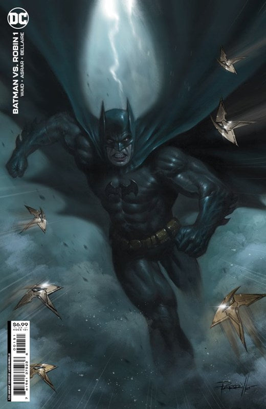 Batman vs. Robin (2022 Series) #1 (9.8) 1:25 Lucio Parrillo Card Stock Variant