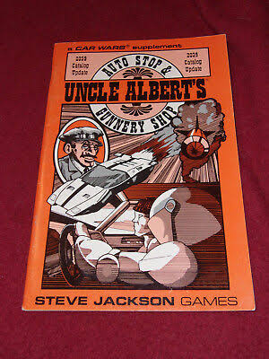 Car Wars: Uncle Albert's Auto Stop & Gunnery Shop #2036, 2038, 2039 (USED) Bundle