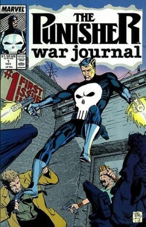 Punisher War Journal (1988 Series) #1 (9.8) Jim Lee Cover