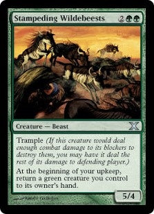 Stampeding Wildebeests (10E-U)