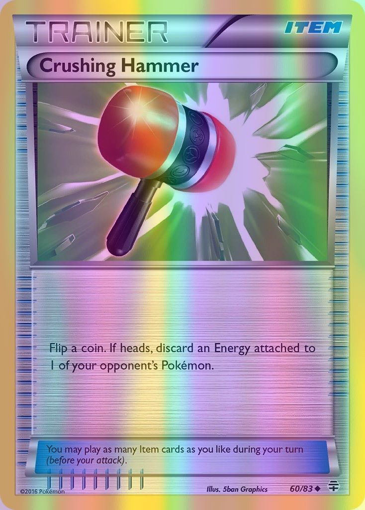 Crushing Hammer - 060/083 (GEN) Uncommon - Near Mint Reverse Holofoil