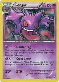 Gengar - 060/162 (BKT) Holo Rare Moderate Play Holofoil