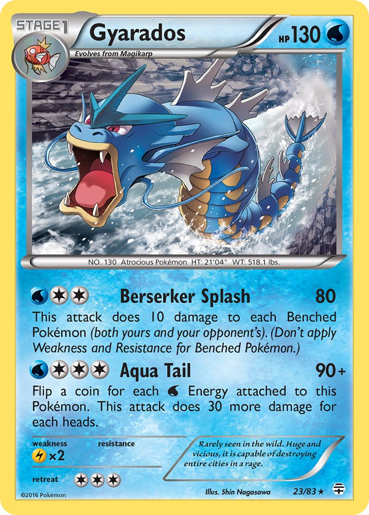 Gyarados - 023/083 (GEN) Rare - Near Mint