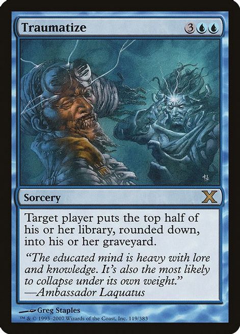 Traumatize (10E-R) Damaged