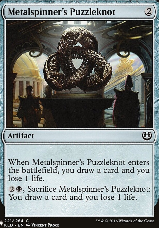 Metalspinner's Puzzleknot (KLD-C-LIST)