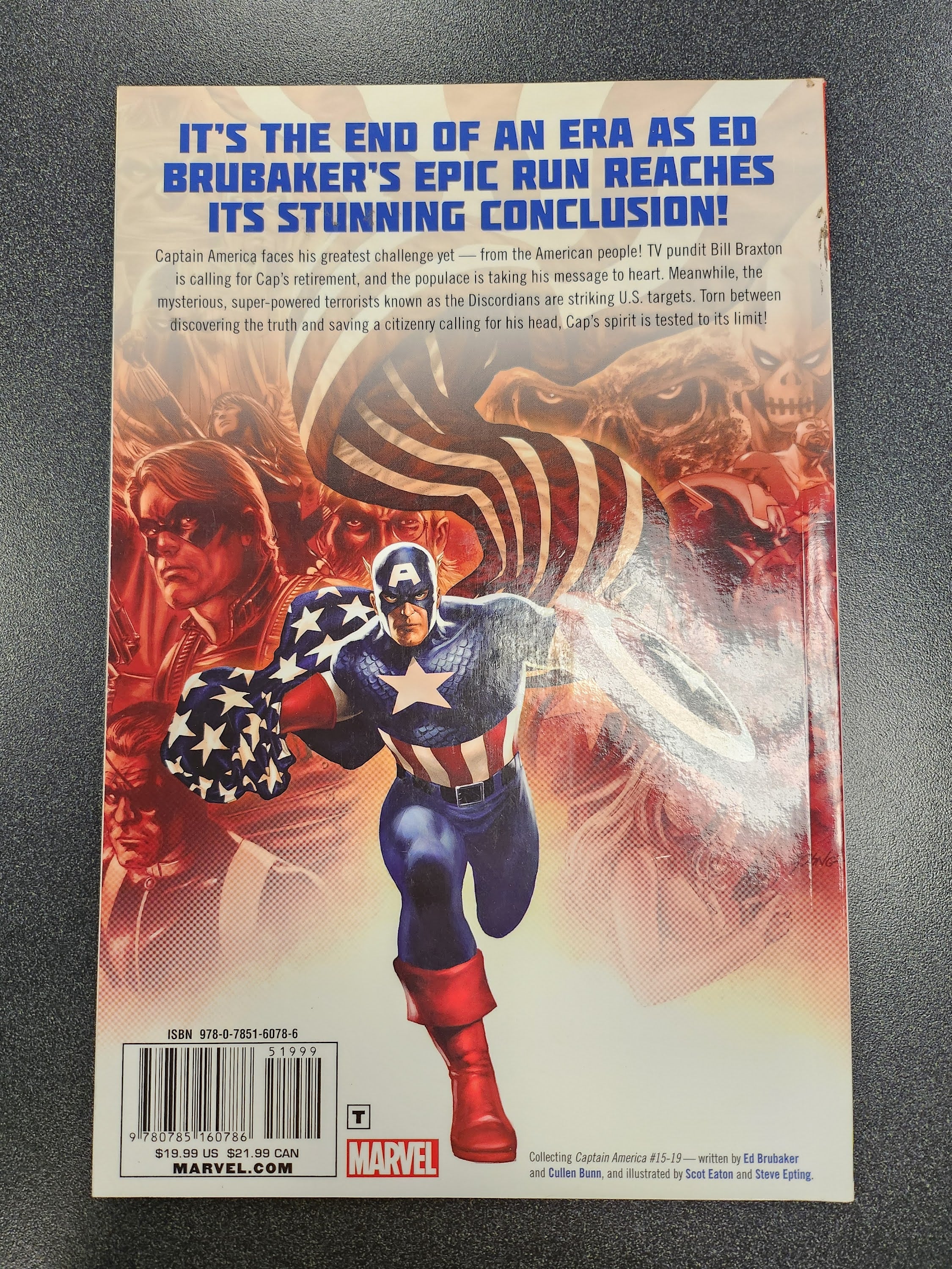 CAPTAIN AMERICA BY ED BRUBAKER TP #4 (USED)