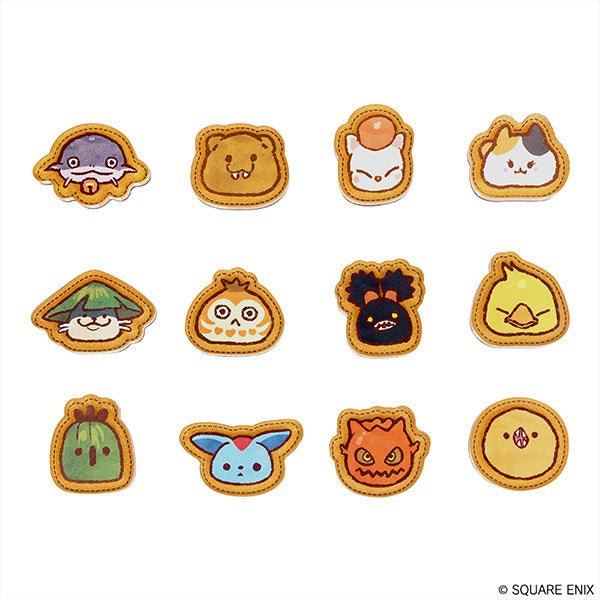 Final Fantasy XIV: Doodle Minions Acrylic Magnet: 1Box (12pcs)
