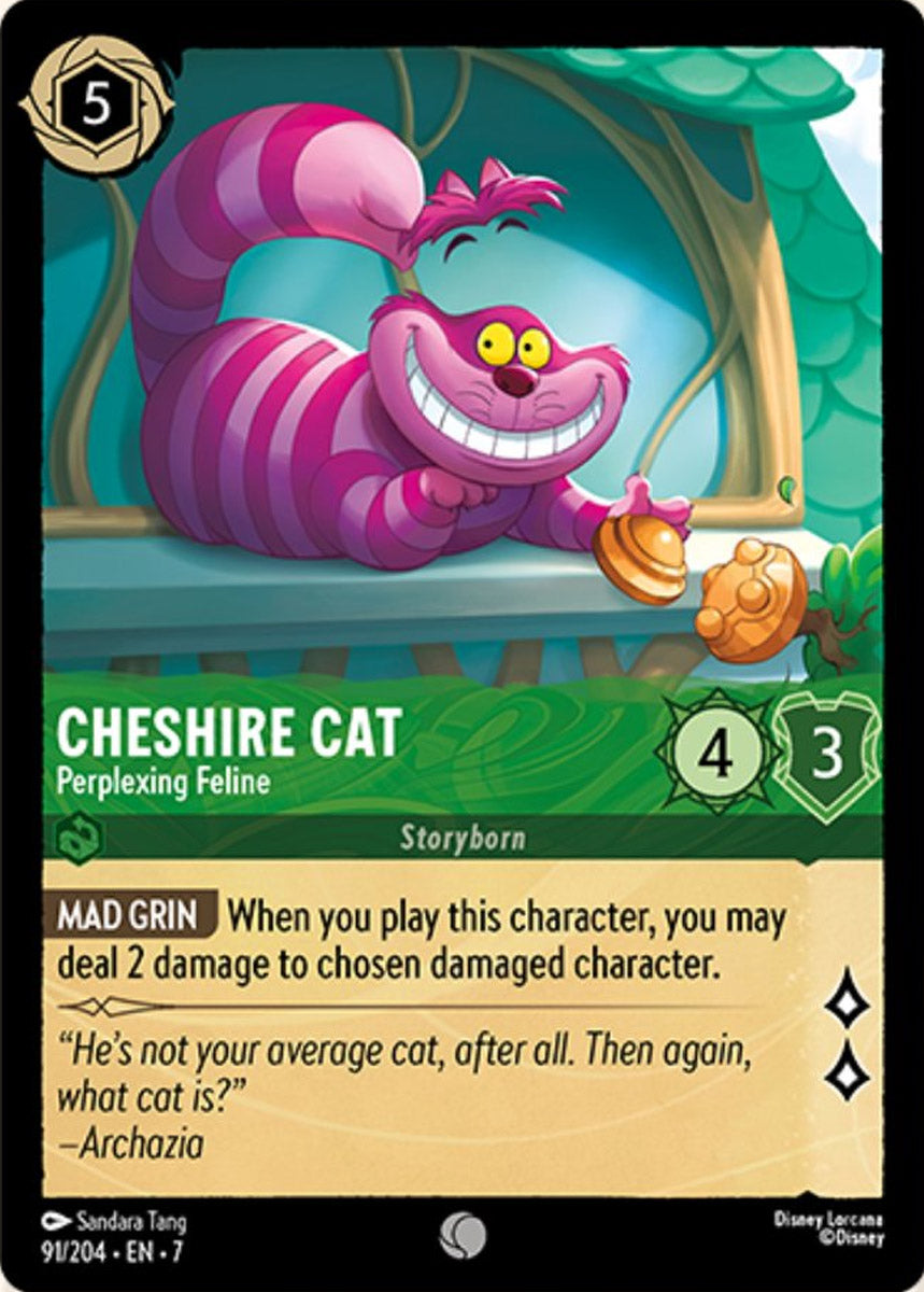 Cheshire Cat - Perplexing Feline (Archazia's Island - 091/204) Common