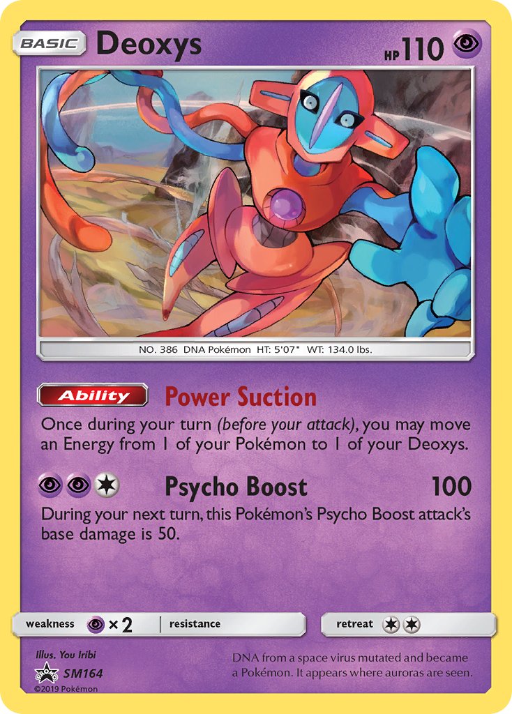 Deoxys - SM164 (SM:PR) Promo - Near Mint Holofoil