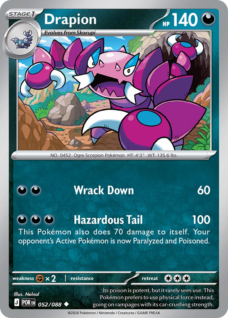 Drapion - 052/088 (POR) Uncommon