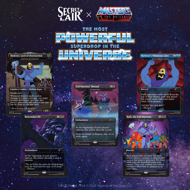 MTG: Secret Lair x Masters of the Universe: Nyah-ha-ha!