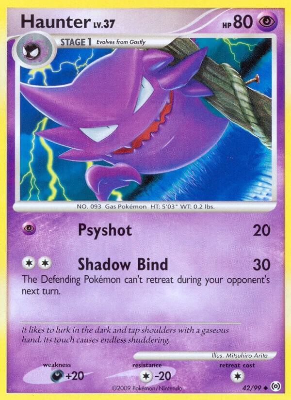 Haunter - 42/99 (AR) Uncommon - Near Mint Reverse Holofoil