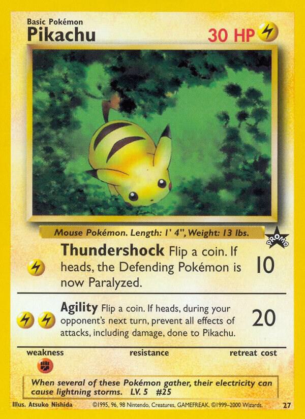 Pikachu 27 (PROMO) - Light Play