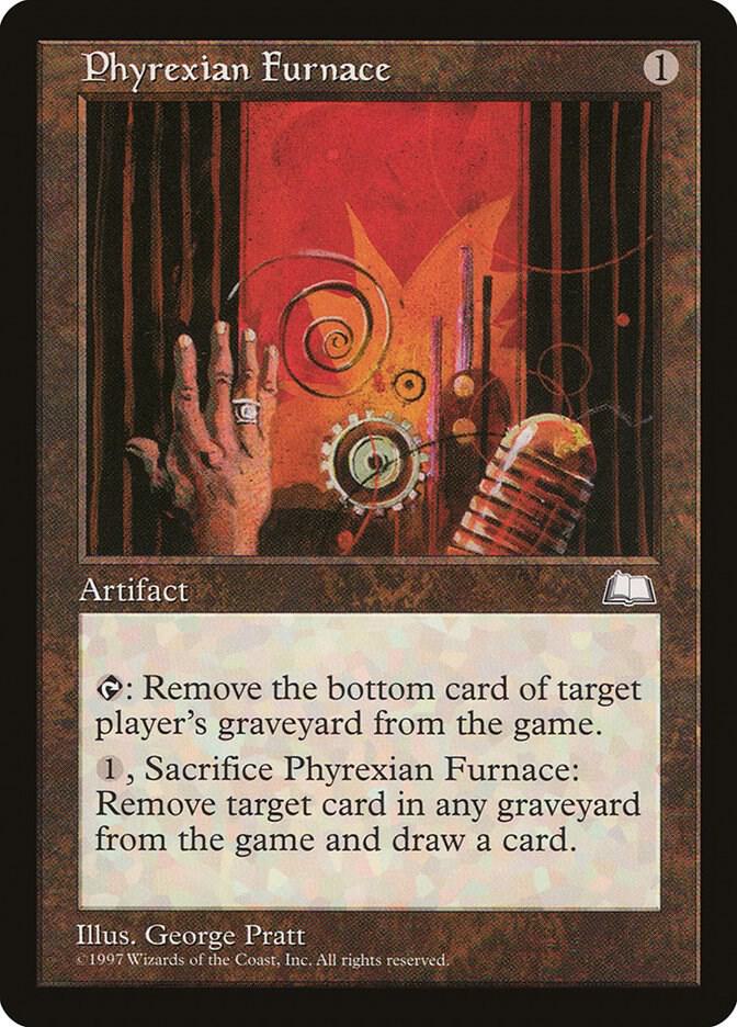 Phyrexian Furnace (WTH-U) Moderate Play