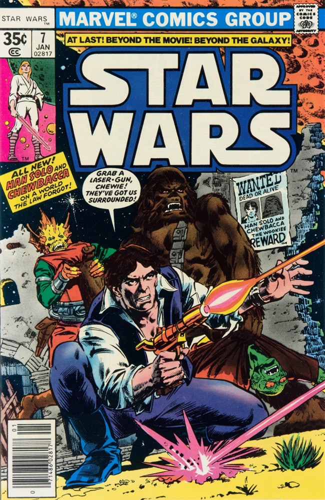 Star Wars (1977 Series) #7 (5.0) 1st Crimson Jack