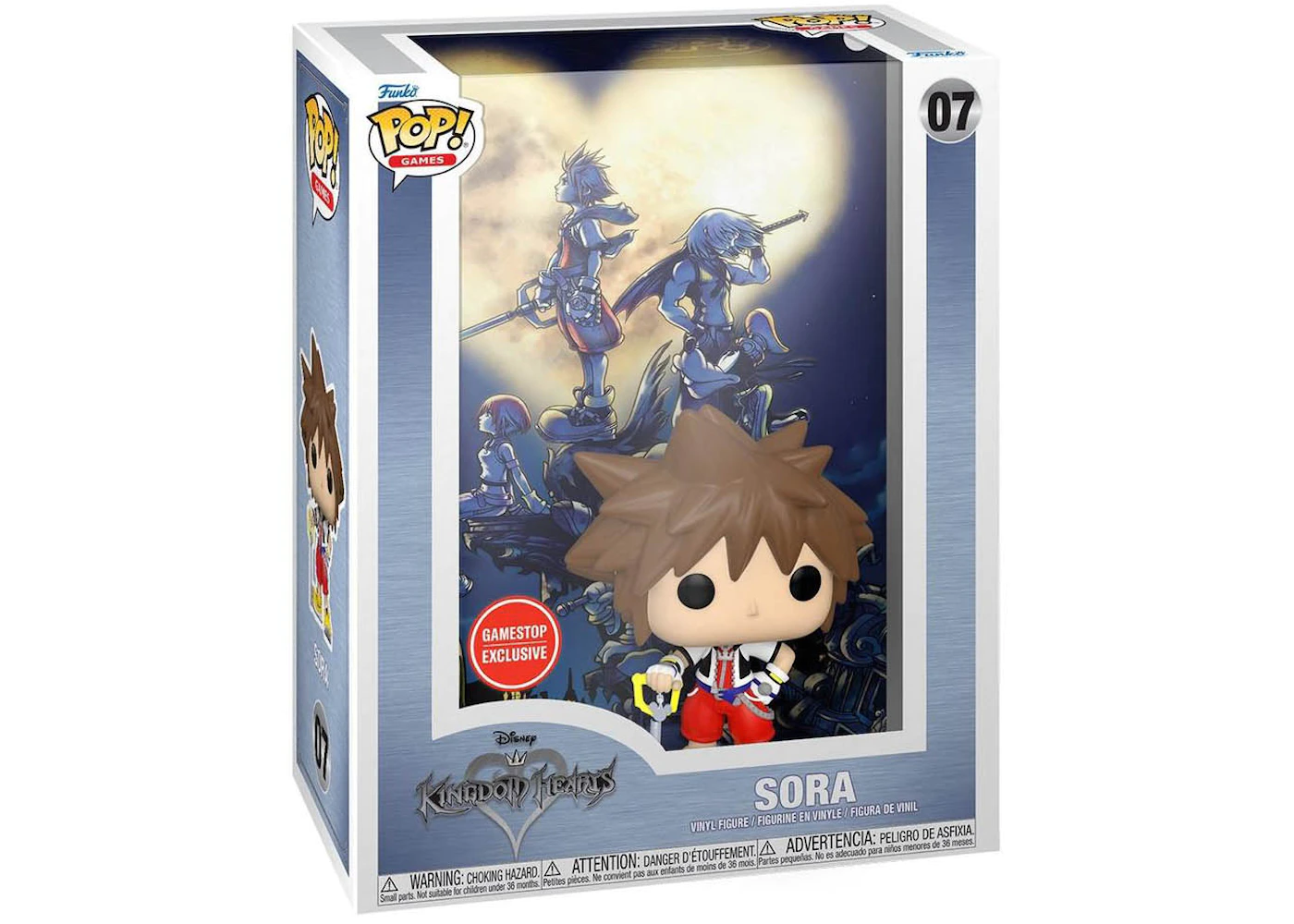 POP Figure Cover: Disney Kingdom Hearts #0007 - Sora (Gamestop Exclusive)