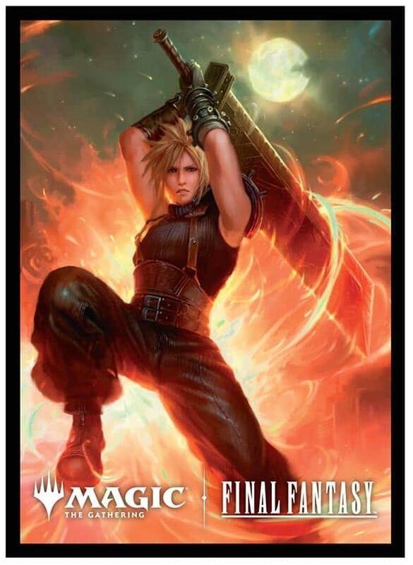 Ultra-PRO: Standard Deck Protector Sleeves - MTG: Final Fantasy - Cloud, Ex-Soldier (100)