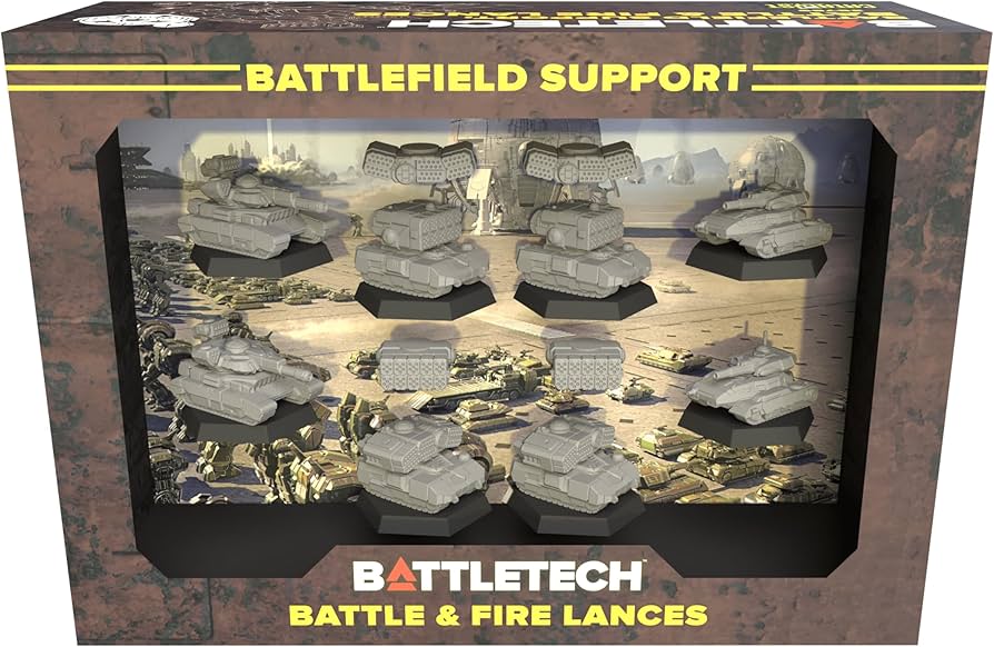 BattleTech: Mercenaries ForcePack - Battlefield Support Battle & Fire Lances