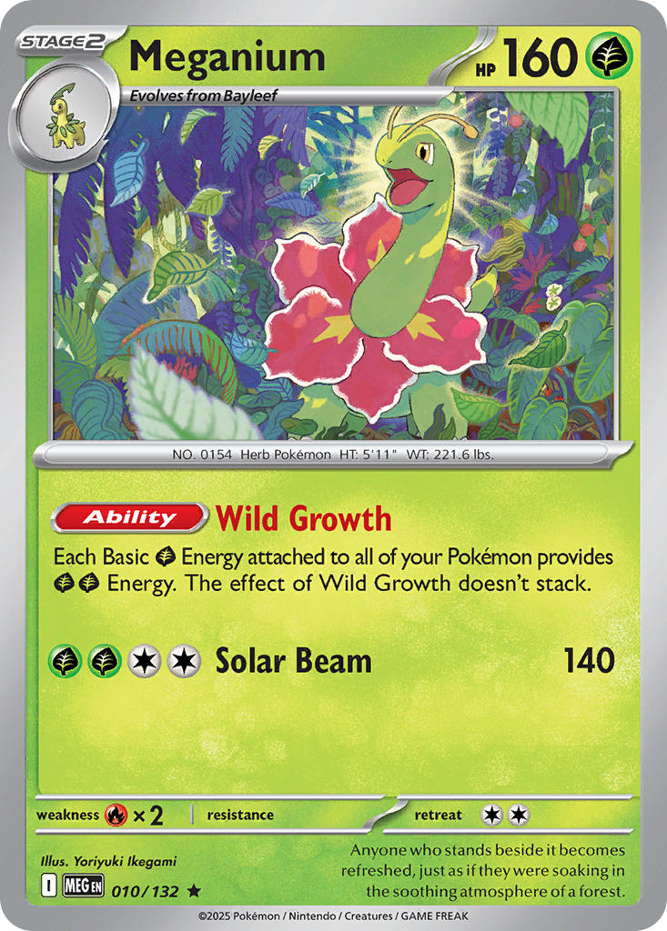 Meganium - 010/132 (MEG) Rare