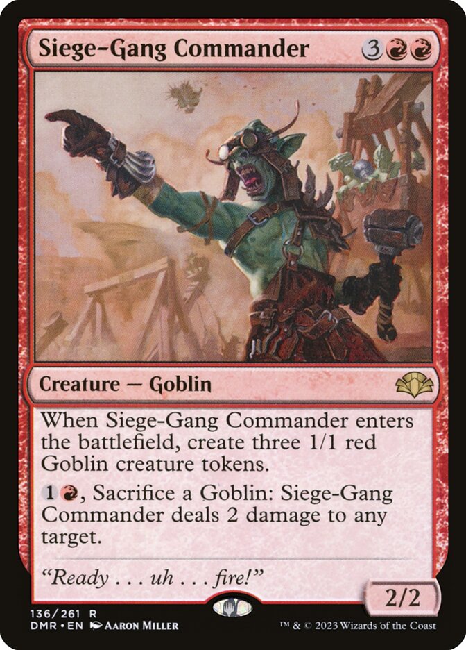 Siege-Gang Commander (DMR-R-FOIL)
