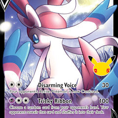 Dark Sylveon V - SWSH134 (SWSH:PR) Promo - Moderate Play Holofoil
