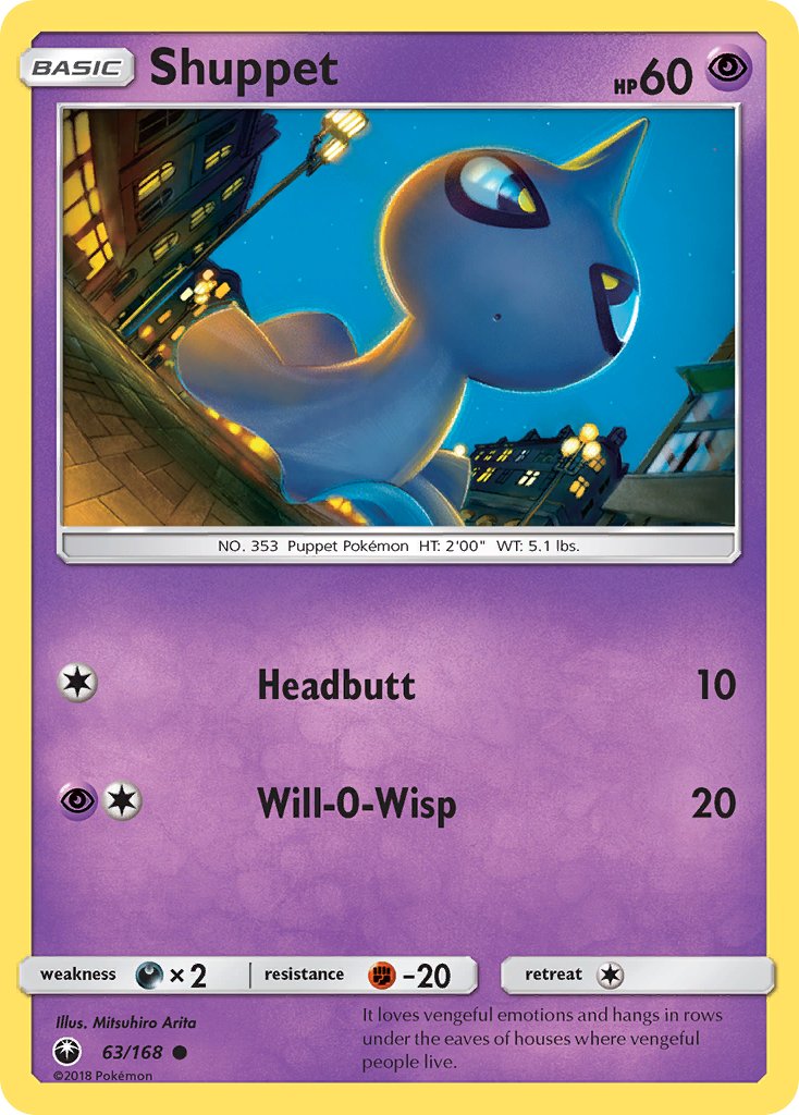 Shuppet - 063/168 (CES) Common - Near Mint