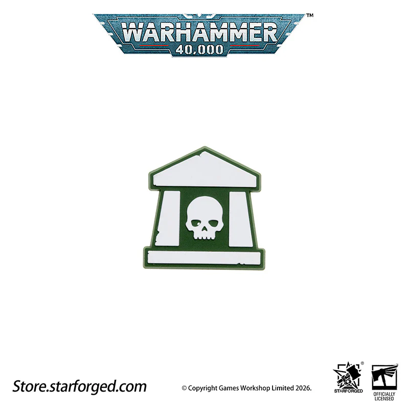 Starforged: Warhammer 40K - Astra Militarum Patch Collection - Cadian Gate Emblem
