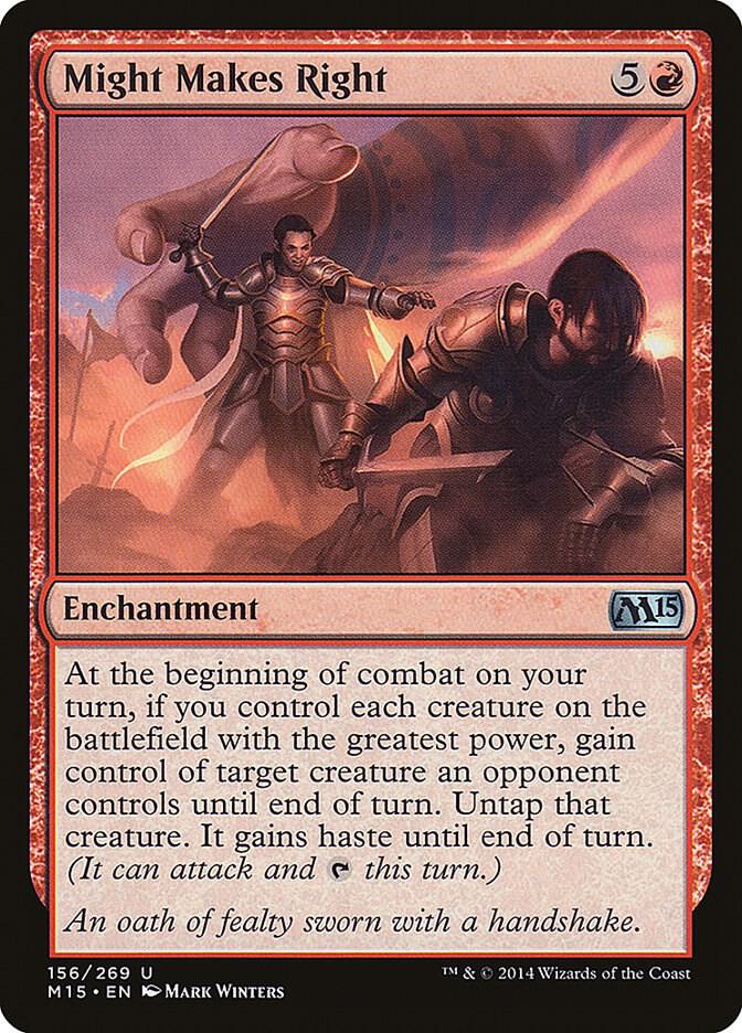 Might Makes Right (M15-U-FOIL)