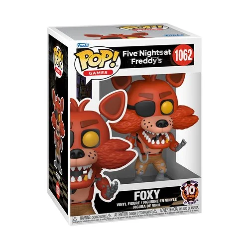 POP Figure: Five Nights at Freddy's #1062 - 10th Anniversary Foxy
