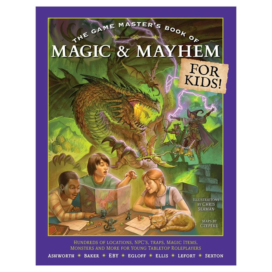 D&D 5E OGL: The Game Master's Book of Magic & Mayhem for Kids