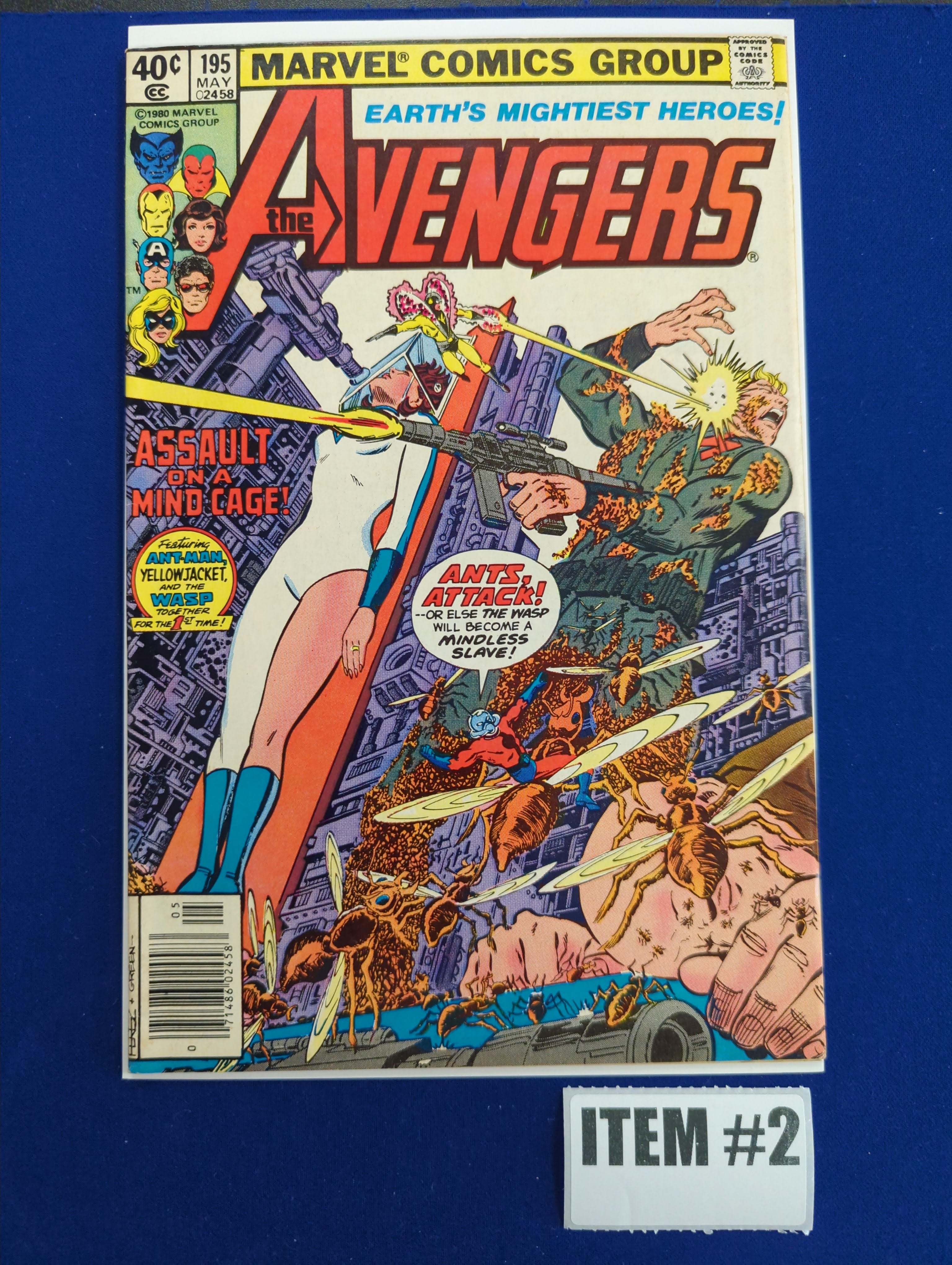 Avengers (1963 Series) #195 (6.0) Cameo of Taskmaster, Bondage Cover