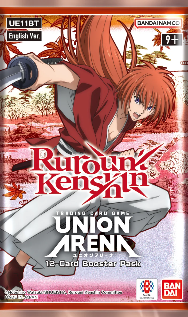 Union Arena TCG: Booster Pack 11 - Rurouni Kenshin Pack Union Arena TCG: Booster Pack 11 - Rurouni Kenshin Pack