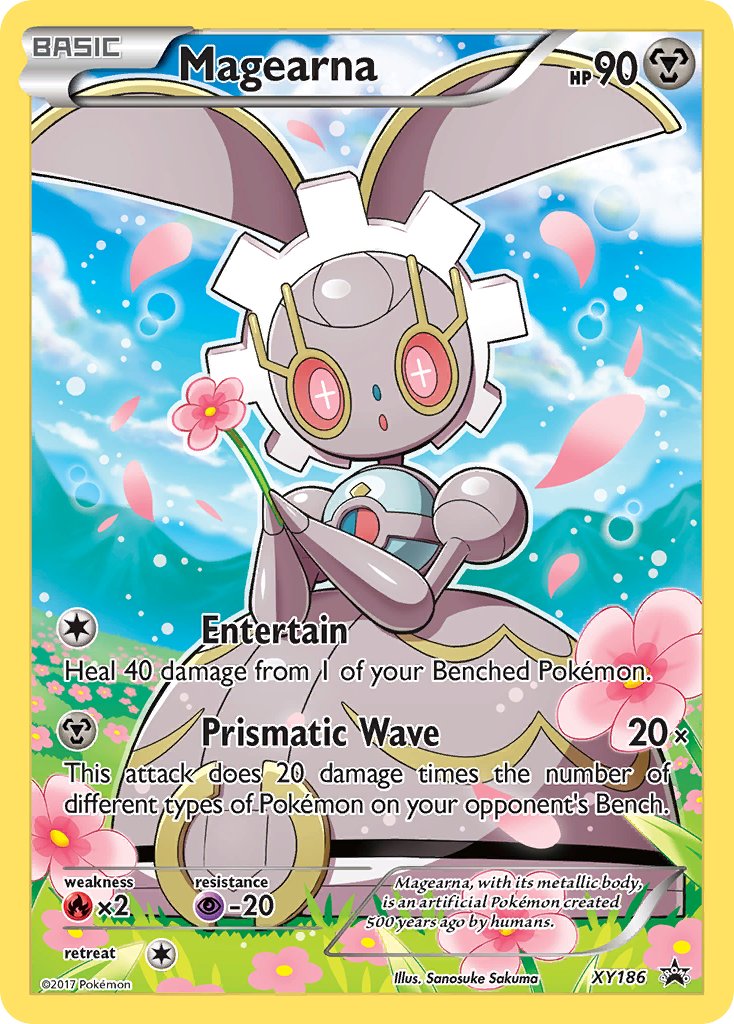 Magearna - XY186 (XY:PR) Promo - Near Mint Holofoil