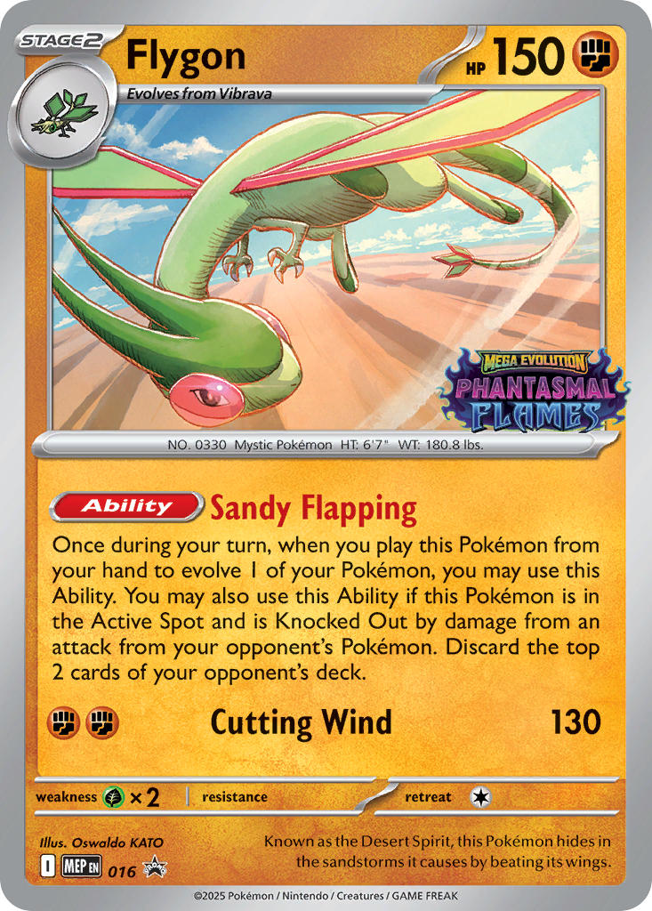 Flygon (Prerelease) - 016 (MEP) Promo