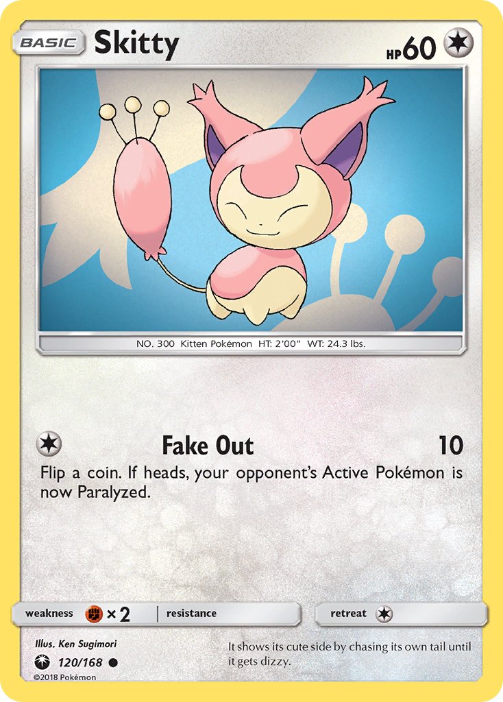 Skitty - 120/168 (CES) Common - Near Mint