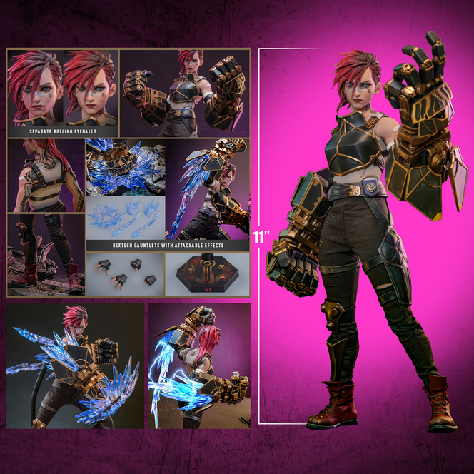 Hot Toys: Arcane League of Legends - Vi Sixth Scale Figure
