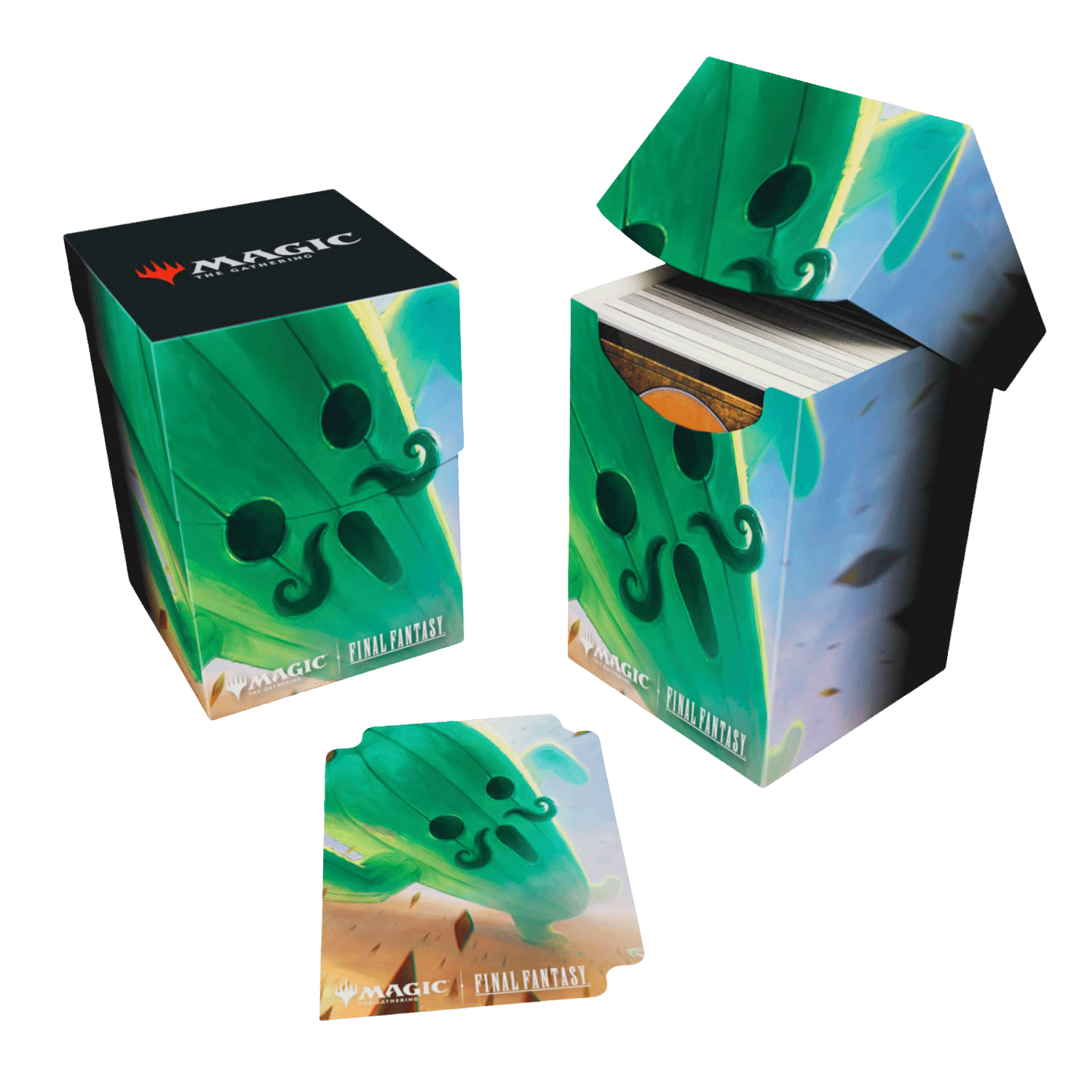 Ultra-PRO: Deck Box 100 + - MTG: Final Fantasy - Jumbo Cactuar (38726)