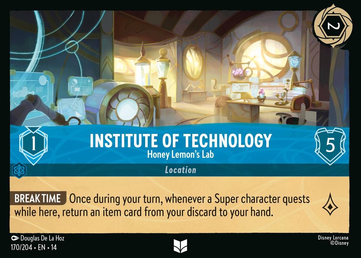 Institute of Technology - Honey Lemon's Lab (170/204 - Hyperia City) Uncommon