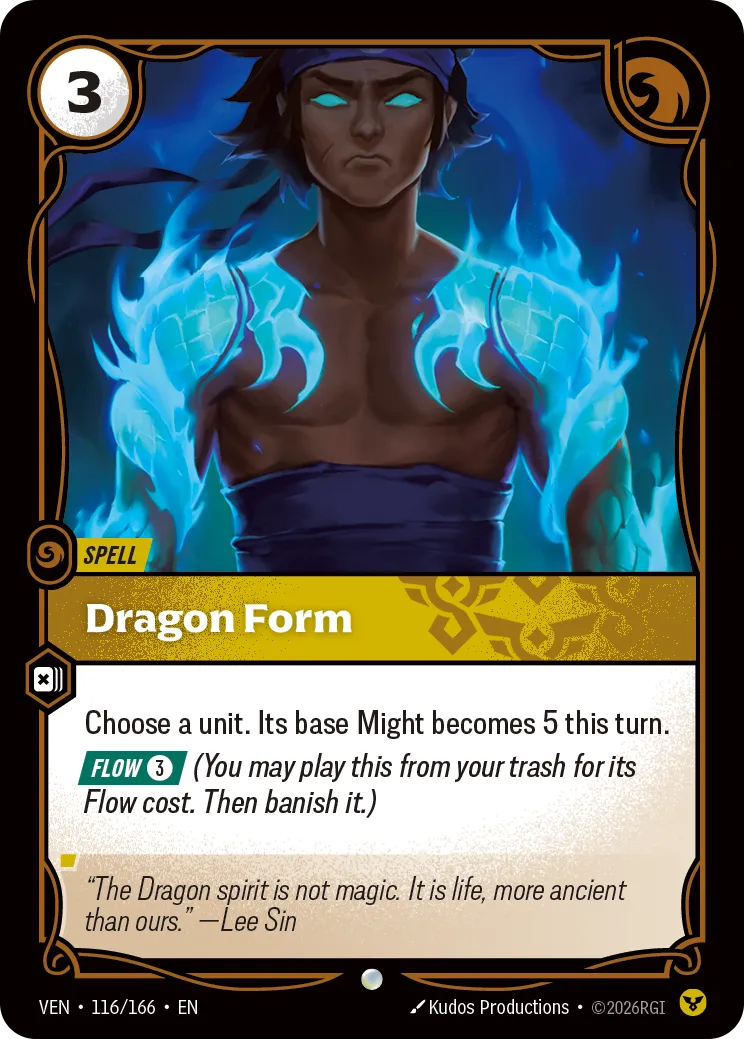Dragon Form - 116/166 (VEN) Uncommon