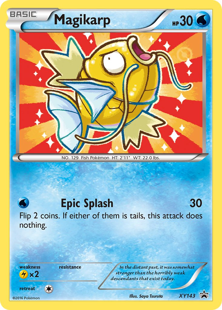 Magikarp - XY143 (XY:PR) Promo - Near Mint Holofoil