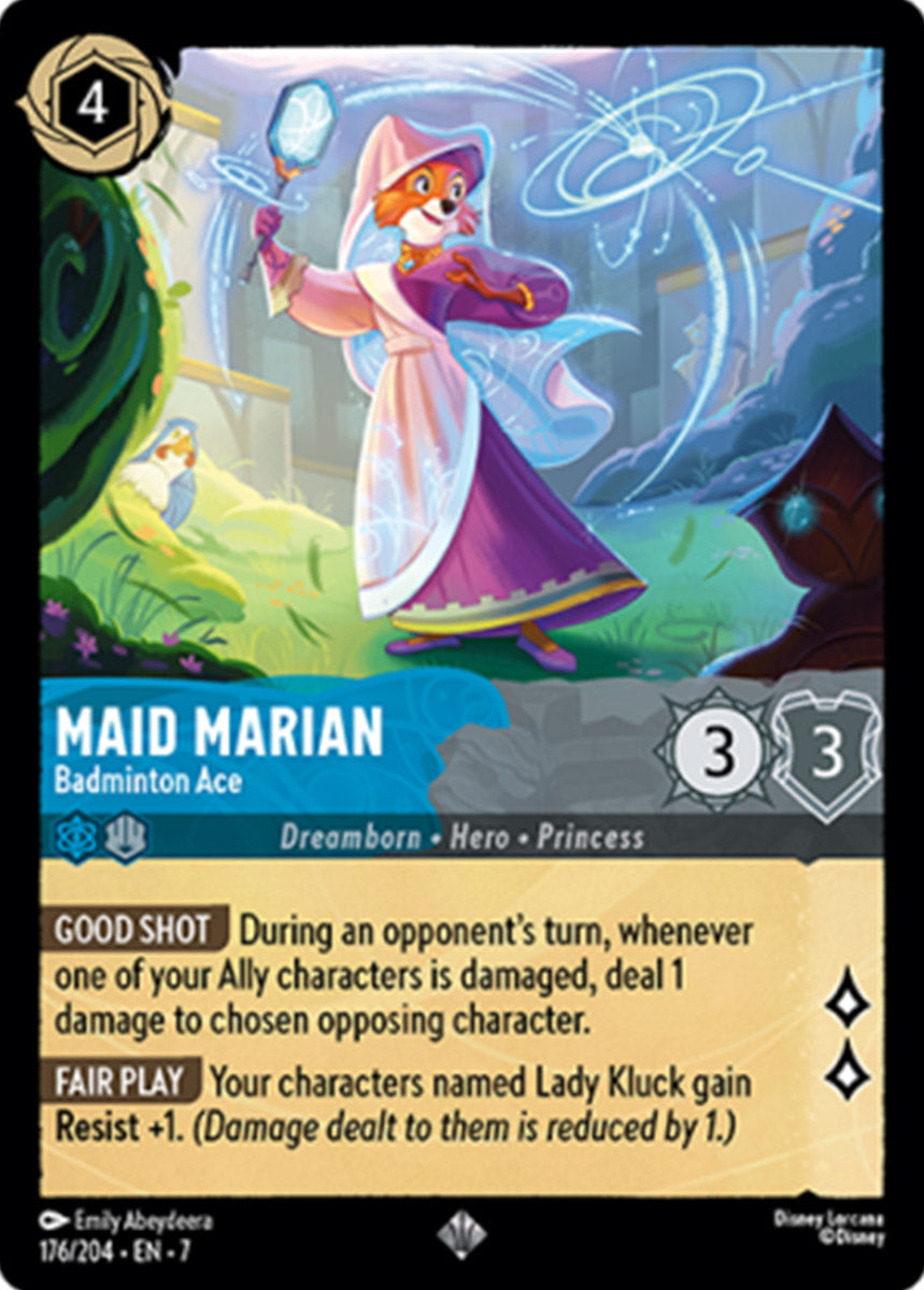 Maid Marian - Badminton Ace (Archazia's Island - 176/204) Super Rare