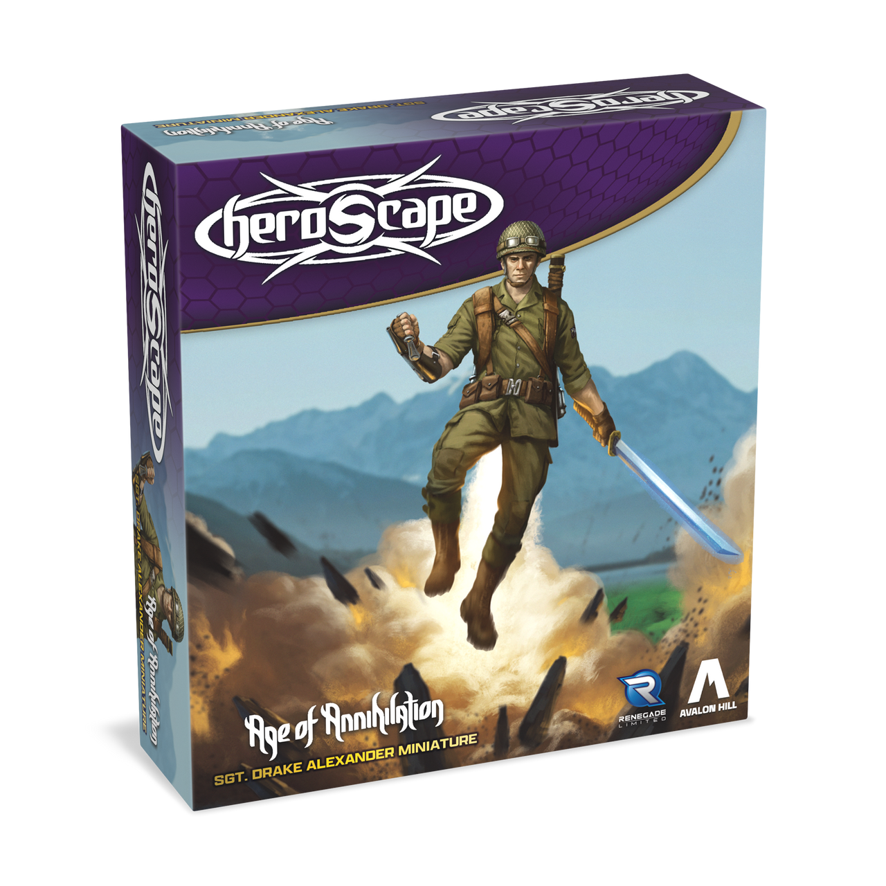 Heroscape: Age of Annihilation - Sgt. Drake Alexander