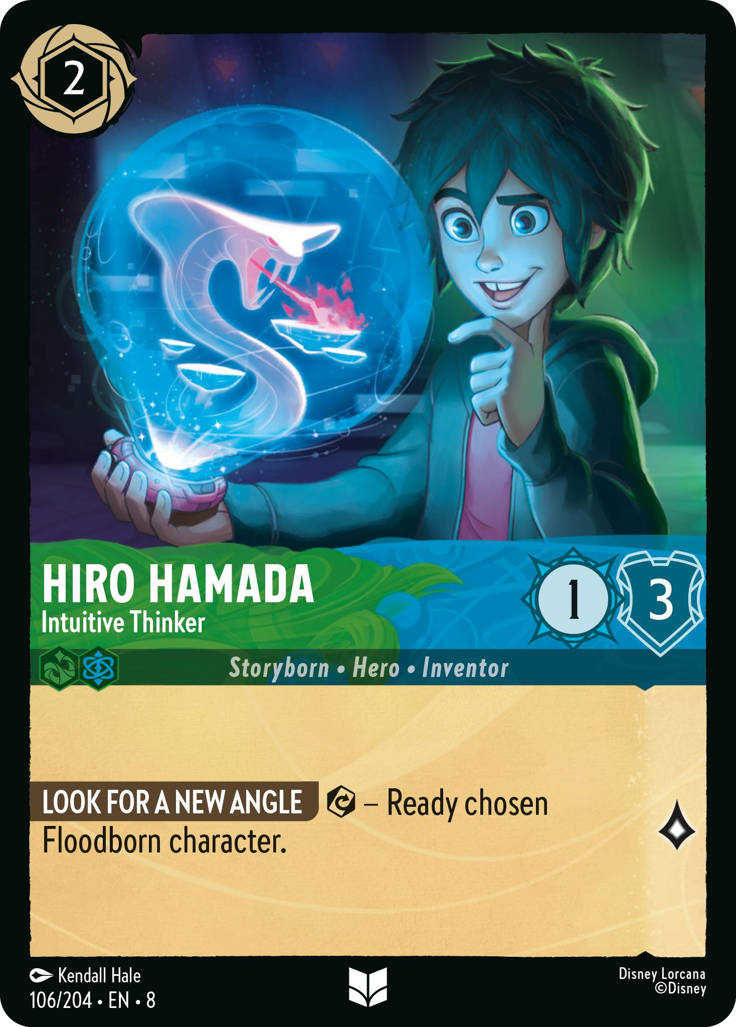 Hiro Hamada - Intuitive Thinker (Reign of Jafar - 106/204 ) Uncommon