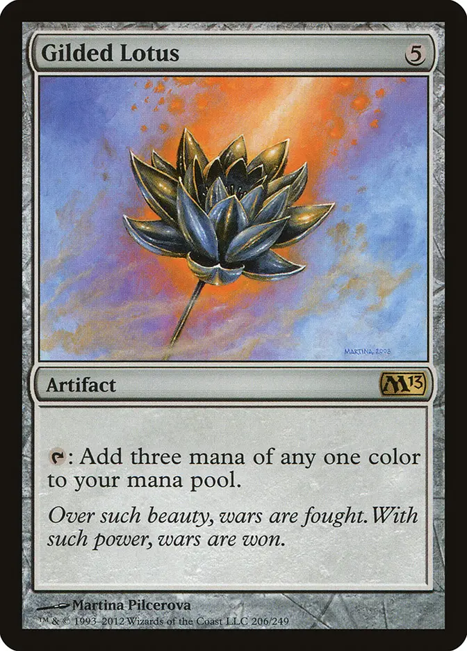Gilded Lotus (M13-R) Light Play