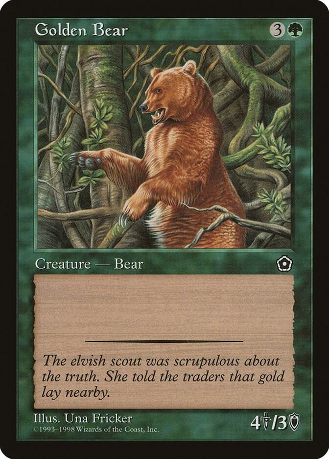 Golden Bear (P02-C) Lightly Played