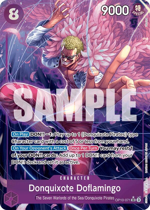 Donquixote Doflamingo (Parallel) (OP10-071 SR)