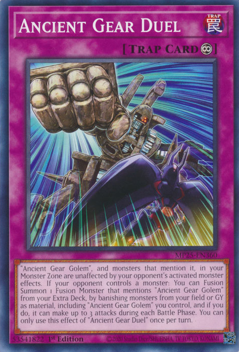 Ancient Gear Duel (MP25-EN360)